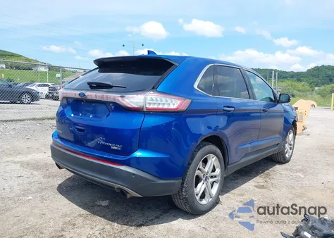 2018 Ford Edge Titanium из США, поврежденный, VIN 2FMPK4K91JBC31108